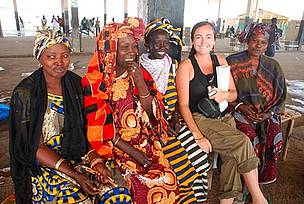At the local port with some fish processing women. The port of Joal Fadiouth is the heart of this ...
© WWF / Sian Whalley
© WWF / Sian Whalley