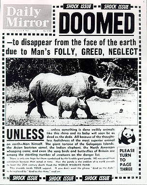 Front page of the Daily Mirror, 9th October 1961.
© Daily Mirror