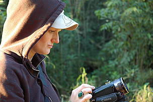 Helen filming Atlantic Forest documentary in Paraguay, 2009
© WWF / Nicole Harari
© WWF / Nicole Harari
