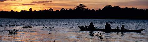 Sunset at the Orinoco Delta.
© iStockPhoto / Birgit Prentner rel=