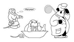 Vlad's interpretation of the current situation with the walrus and polar bears along the northern ...
© Vlad Kavry Vlad's interpretation of the current situation with the walrus and polar bears along the northern ...
© Vlad Kavry
