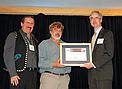 WWF International Director General James Leape (right) bestowing a Gift to the Earth certificate upon members of Canada's First Nations. © Jeremiah Armstrong / Moresby Creative WWF International Director General James Leape (right) bestowing a Gift to the Earth certificate upon members of Canada's First Nations.