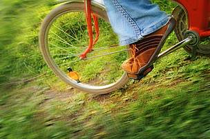 Riding a bicycle, Finland. Eco-tip: ride a bicycle when ever you can instead of driving a car - and ...
© WWF / Katrin Havia
© WWF / Katrin Havia