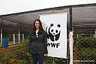 Amanda at WWF Tree Planting Event in Itapé