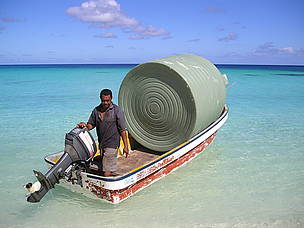 Water tanks have enabled the populace of Kabara Island to store large quantities of rainwater
© WWF-SPPO
© WWF-SPPO
