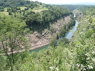 Kanjon Dobre prije potapanja akumulacijom / ©: Irma Popovic Dujmovic, WWF / ©: Irma Popovic Dujmovic, WWF