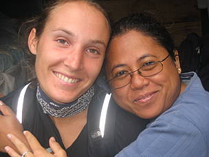 This is me with Sahondra, WWF's Volunteer coordinator in Madagascar
© WWF / Corinne Eisenring
© WWF / Corinne Eisenring