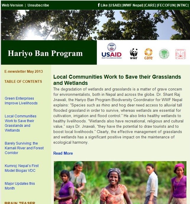 Nepal biodiversity strategy and action plan 2017