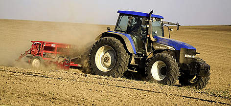 Ploughing releases greenhouse gas emissions to the atmosphere.
© Michel Gunther / WWF rel=