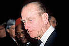 HRH Prince Phillip, Duke of Edinburgh, former President of WWF from 1981-1996, at the 'Family Dinner' during the WWF Annual Conference 2002, Bristol, UK.