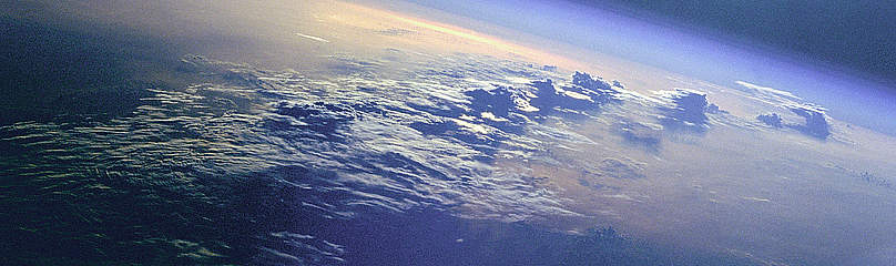 Clouds on planet Earth as seen from the Space Shuttle Discovery.
© NASA
© NASA