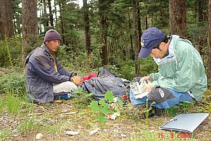 Sangay Dorji during field work
© Sangay Dorji
© Sangay Dorji