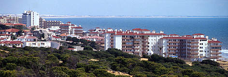 Matalascañas seaside resort encroaches on Coto Doñana National Park, Spain. Uncontrolled building ...
© WWF / Michel GUNTHER rel=
