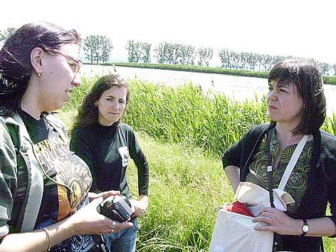 Кадър от работата на екипа
© WWF DCP BG Archive The project team meets in Ruse. rel=