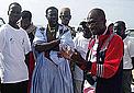 Speaking to Local Fishermen - Senegal © Mallé Diagana- CBD Project leader Speaking to Local Fishermen - Senegal