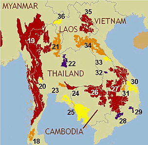 Tiger landscapes in the Greater Mekong<br>© WWF © WWF Tiger landscapes in the Greater Mekong