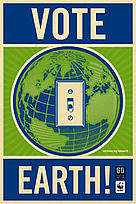 Earth Hour: Your Light Switch is Your Vote..