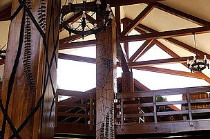 House interior built with responsible wood.
© WWF / Andrés UNTERLADSTAETTER House interior built with responsible wood.
© WWF / Andrés UNTERLADSTAETTER
