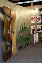 Stand at the 4th Bolivian Tropical Forest Trade Fair, Expoforest, in March, 2006, publicly ...
© WWF / Andrés UNTERLADSTAETTER Stand at the 4th Bolivian Tropical Forest Trade Fair, Expoforest, in March, 2006, publicly ...
© WWF / Andrés UNTERLADSTAETTER